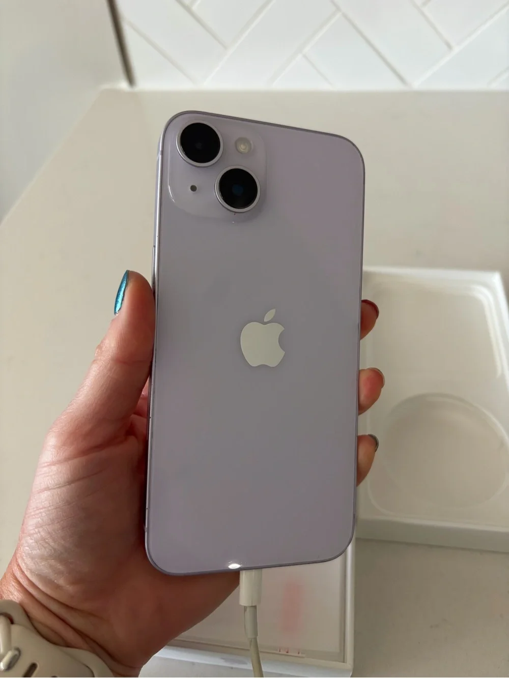 Purple Apple iPhone 14 128GB
